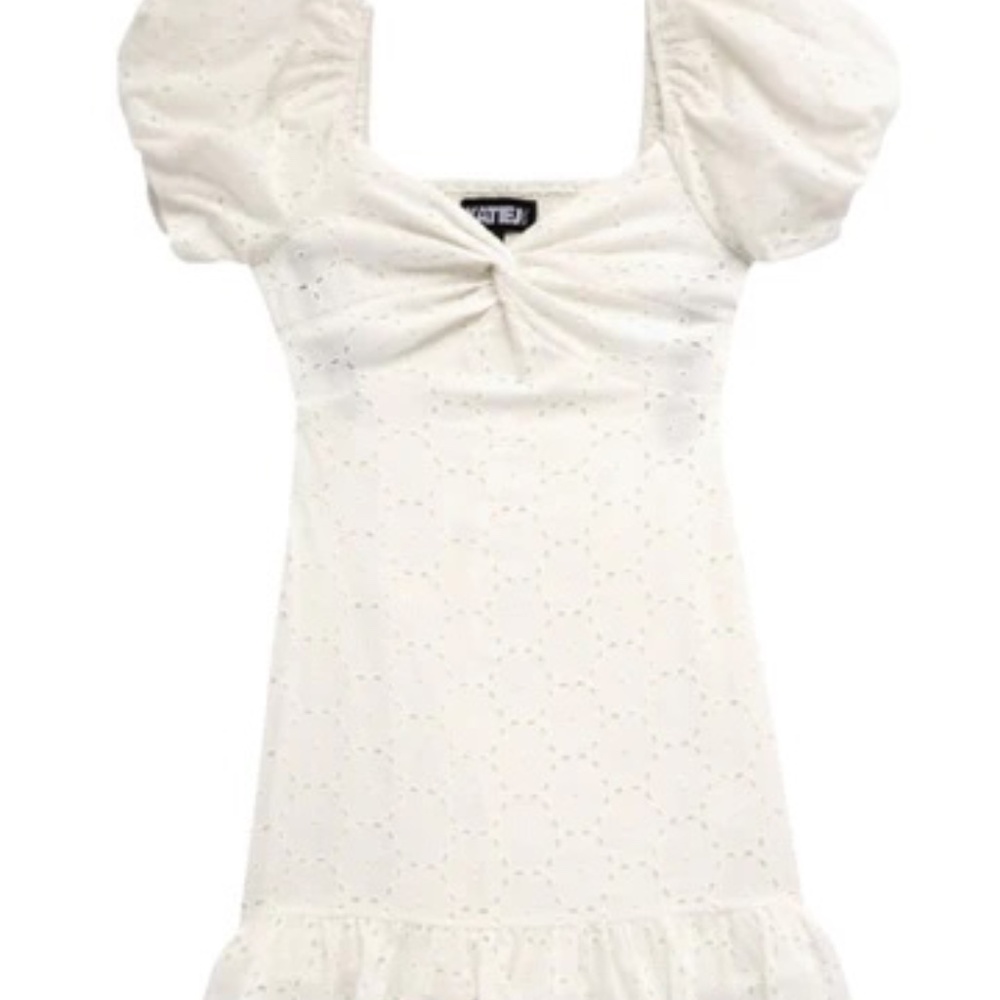 NWT Katie J NYC White Phoebe Dress - Picture 4 of 5